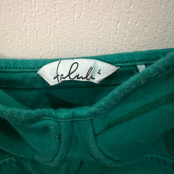 Talula Emerald Green Tank Top - Picture 2 of 3